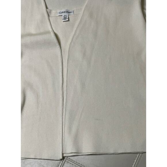 Calvin Klein Vintage Cream Knit Sweater Set XL - Picture 7 of 14